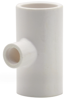 Conector T En PVC Diámetro 1/2" Para Bebederos Automáticos, Pollos, Gallinas, Aves