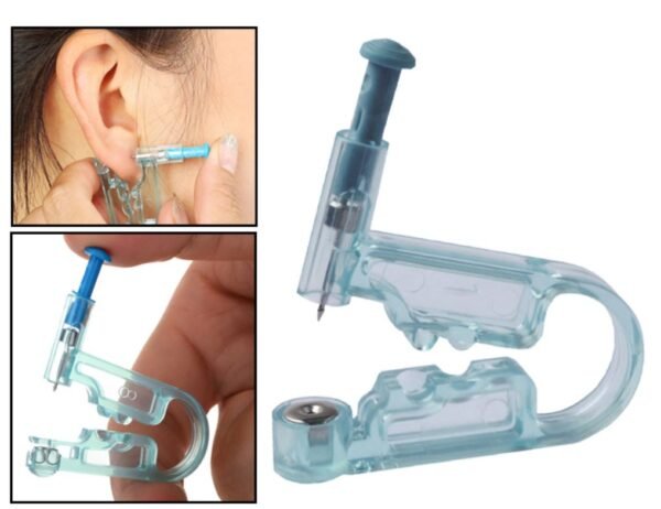 Kit Perforador De Oreja/Nariz Para Piercing Esterilizado