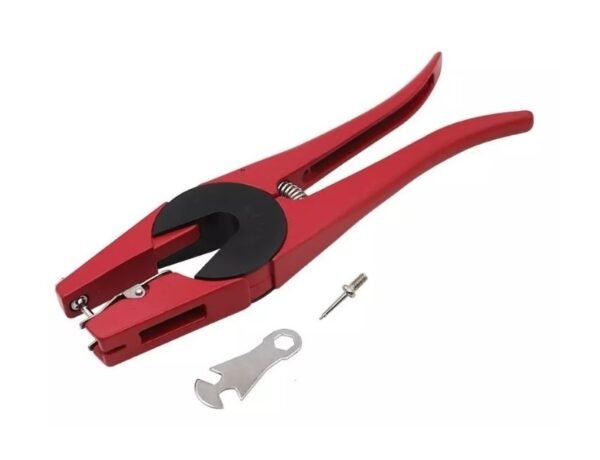 Pinza Chapeteadora Para Identificar Animales Ganado Cerdos Ovejas Cabras Etc.