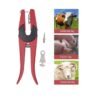 Pinza Chapeteadora Para Identificar Animales Ganado Cerdos Ovejas Cabras Etc.