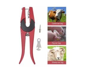 Pinza Chapeteadora Para Identificar Animales Ganado Cerdos Ovejas Cabras Etc.