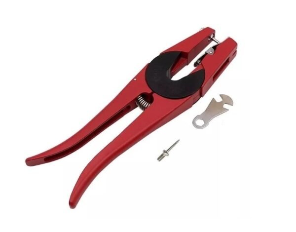 Pinza Chapeteadora Para Identificar Animales Ganado Cerdos Ovejas Cabras Etc.