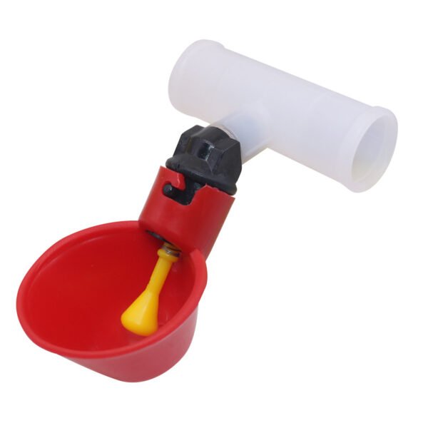 Bebedero Automático Taza + T(20mm) Aves Gallinas, Pollos X 10 unidades