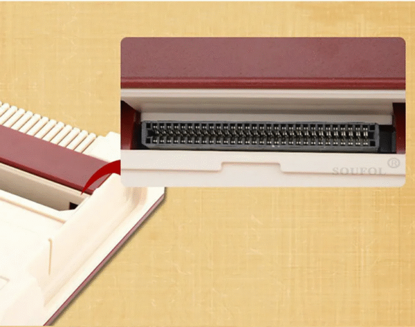 Consola De Juegos Clasica Family Computer 8Bit + Cassette 132 En 1