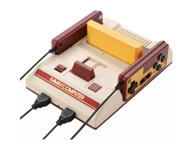 Consola De Juegos Clasica Family Computer 8Bit + Cassette 132 En 1