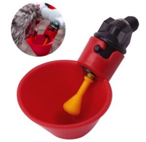 Bebedero automático Taza, Aves, Gallinas, Pollos, Codorniz, Paloma X 10 Unidades