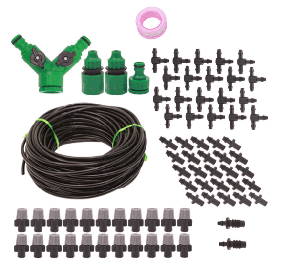 Kit De Riego Por Microgoteo Para Jardines Y Cultivos