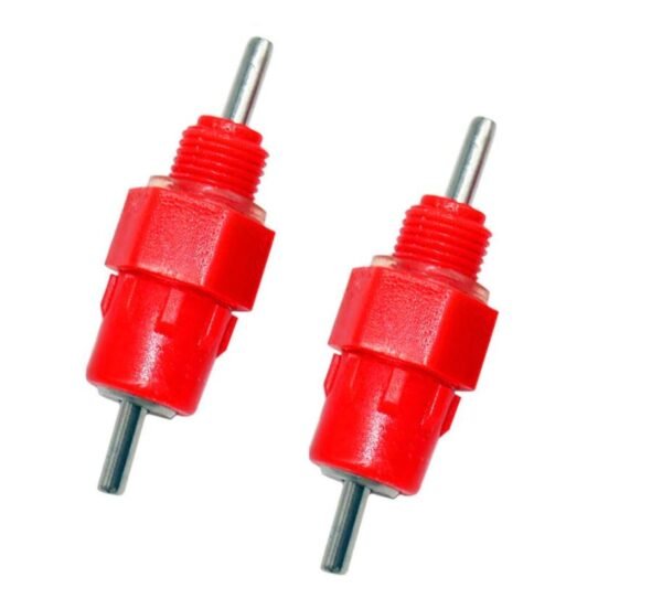 Bebedero Tipo Niple para Codorniz, Pollo, Gallina, Ave, Conejo giratorio de 360 grados X 100 unidades