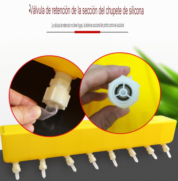 Alimentador Nodriza Para Lechones 8 Compartimentos Y Chupos