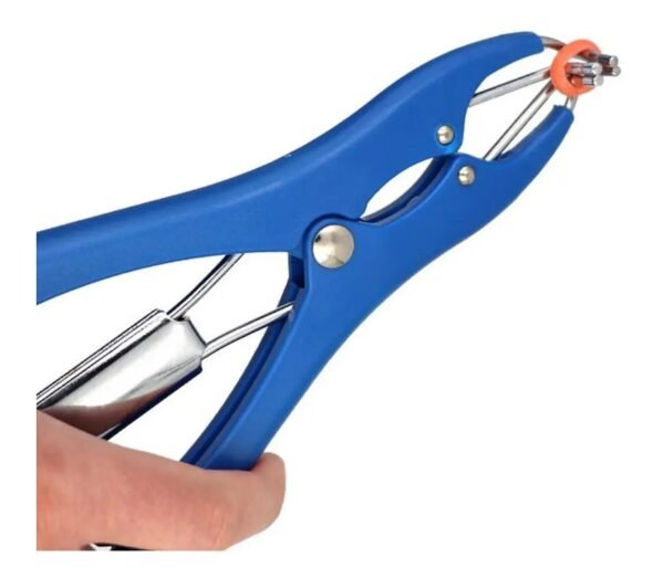 Alicates y bandas de castración, descolado de animales