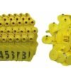 Chapetas Orejeras Para Vacas, Búfalos, Cabras, Ganado, Numeradas, Amarillo X 100 Unidades